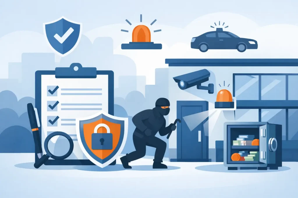 Business Burglary Prevention Checklist