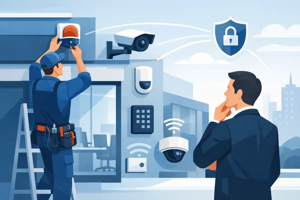 Business Alarm Installation That Fits Your Site