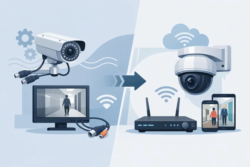 How to Upgrade Analog CCTV Without Rewiring