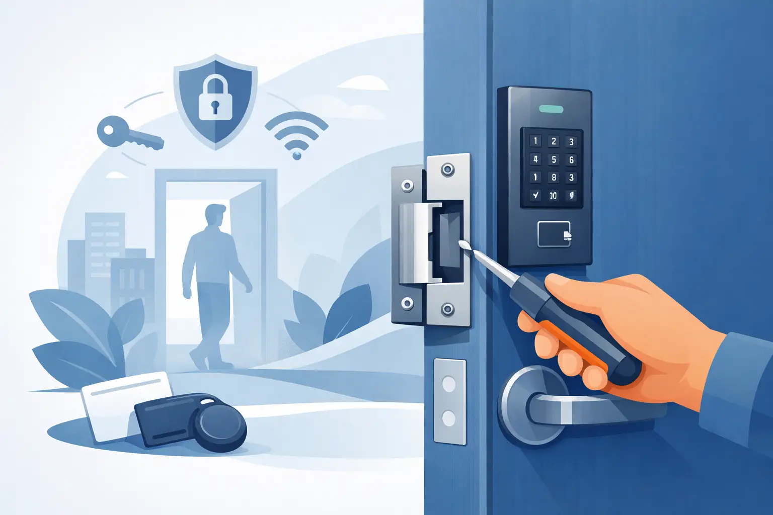 How to Install Door Strikes for Secure Access