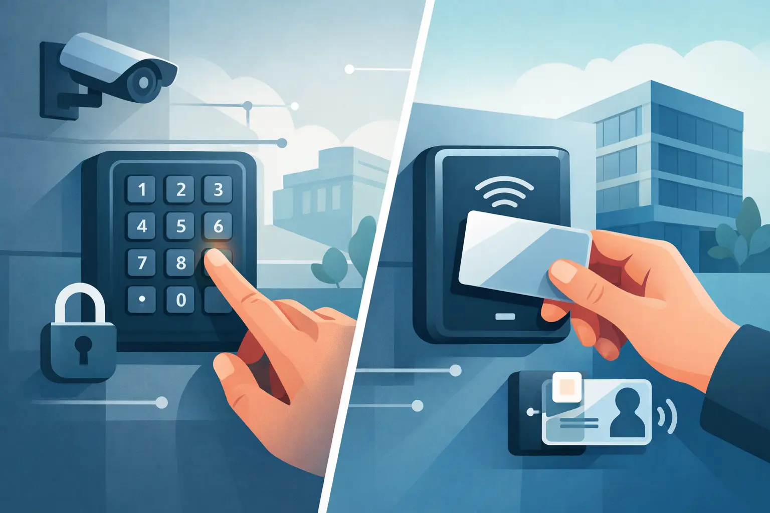 Keypad vs Card Access: Which Fits Your Property?